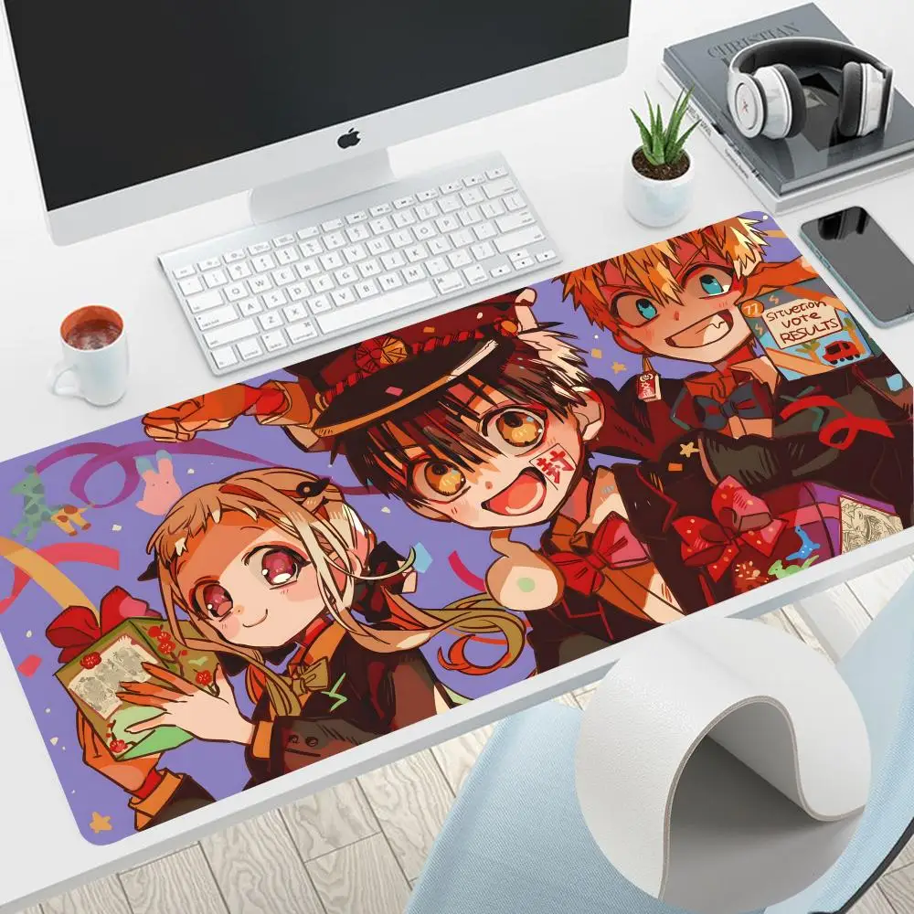 

Anime Jibaku S-Shounen H-Hanako-kun Mouse Pad Home Office Large Mouse Pad Gamer Waterproof PU Leather Desk Mat Computer Mousepad