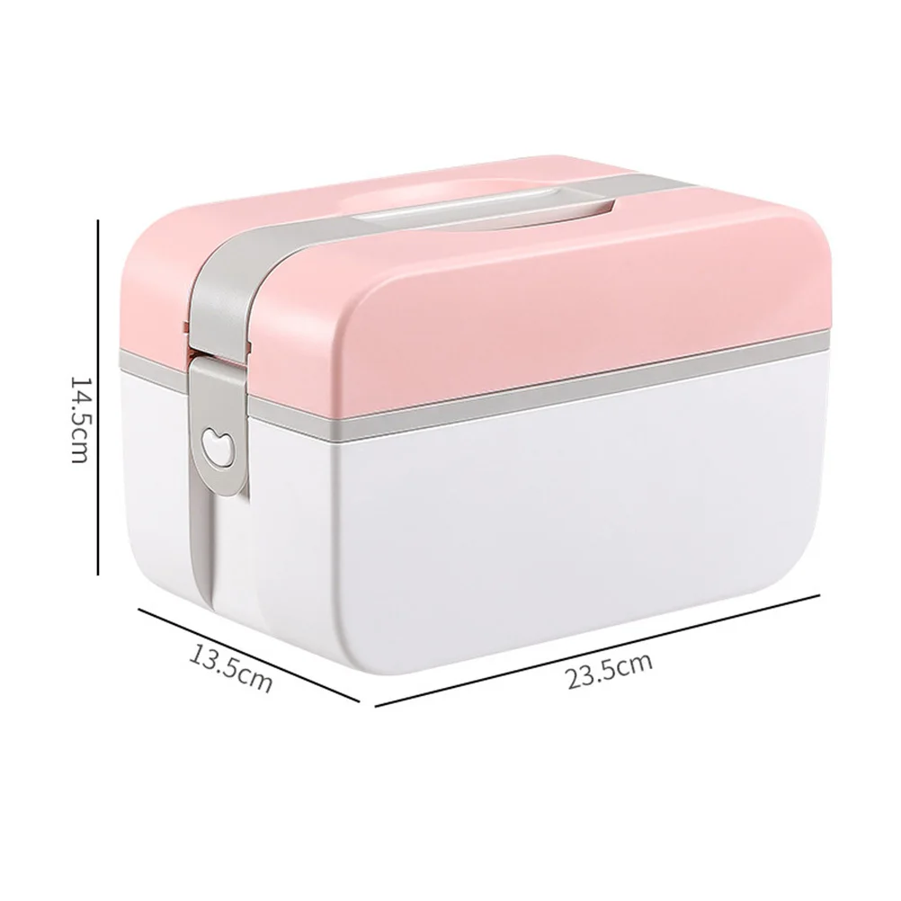 Medicine Case Multi-Layer Portable First Aid Kit Box For Home Office Outdoor Emergency Use Heavy-Duty Storage Container