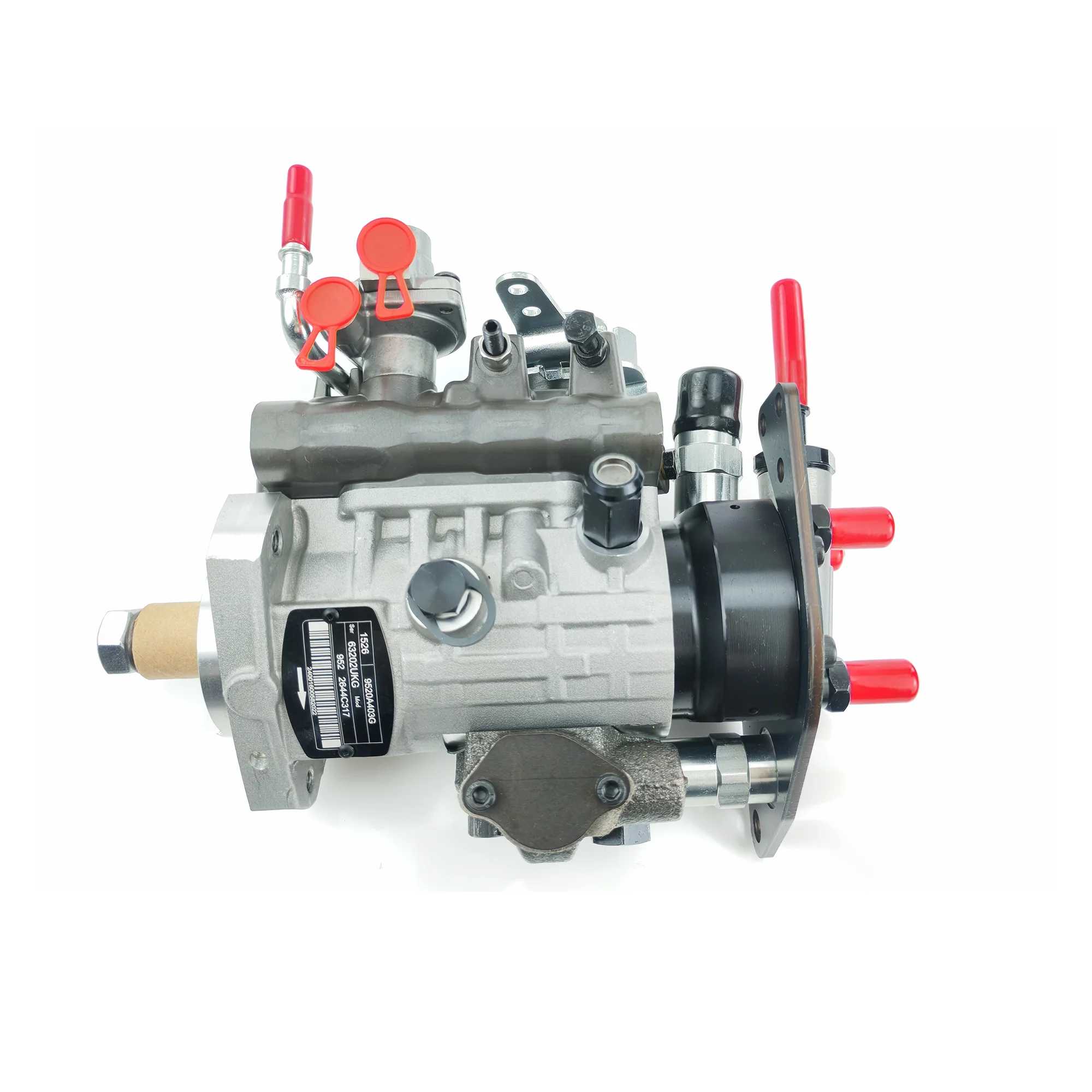9520A403G 2644C317， For Perkins 1104D‑44TA 12V Solenoid Double Pipe，DP310 Fuel Injection Pump