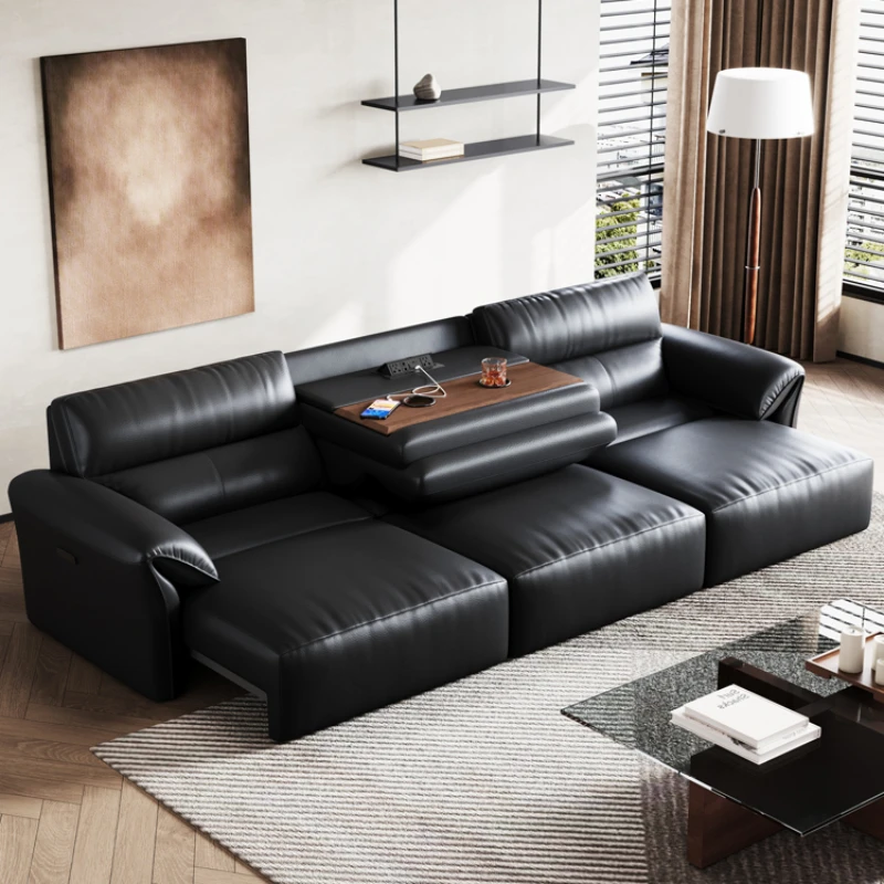 

Black Fancy Living Room Sofas Luxury Reclining Loveseat Daybed Sofa Lounge Modern Divano Letto Apartment Furniture