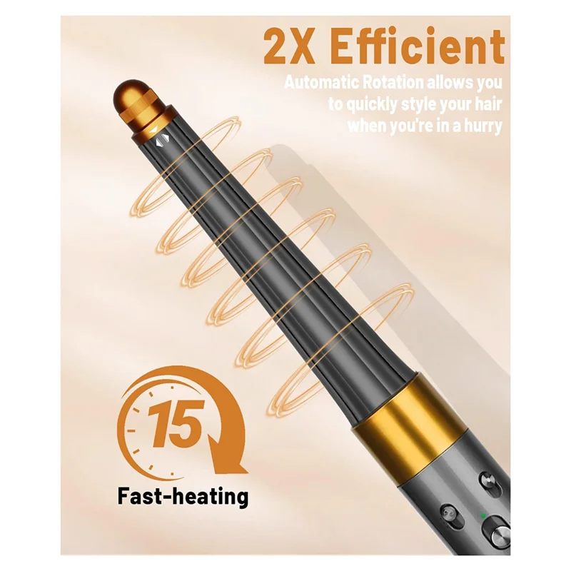 AT28-Para Dyson Airwrap Barril Longo Para Dyson Airwrap Acessórios Para Dyson Airwrap Ouro