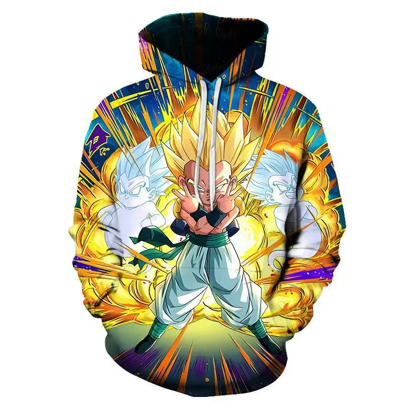 

Men T Shirt Men's Hoodie Hoodie Tops Dragon Ball New Clothing Vegeta Y2k Trend Goku Super Saiya 2025 High Quality Hip Hop