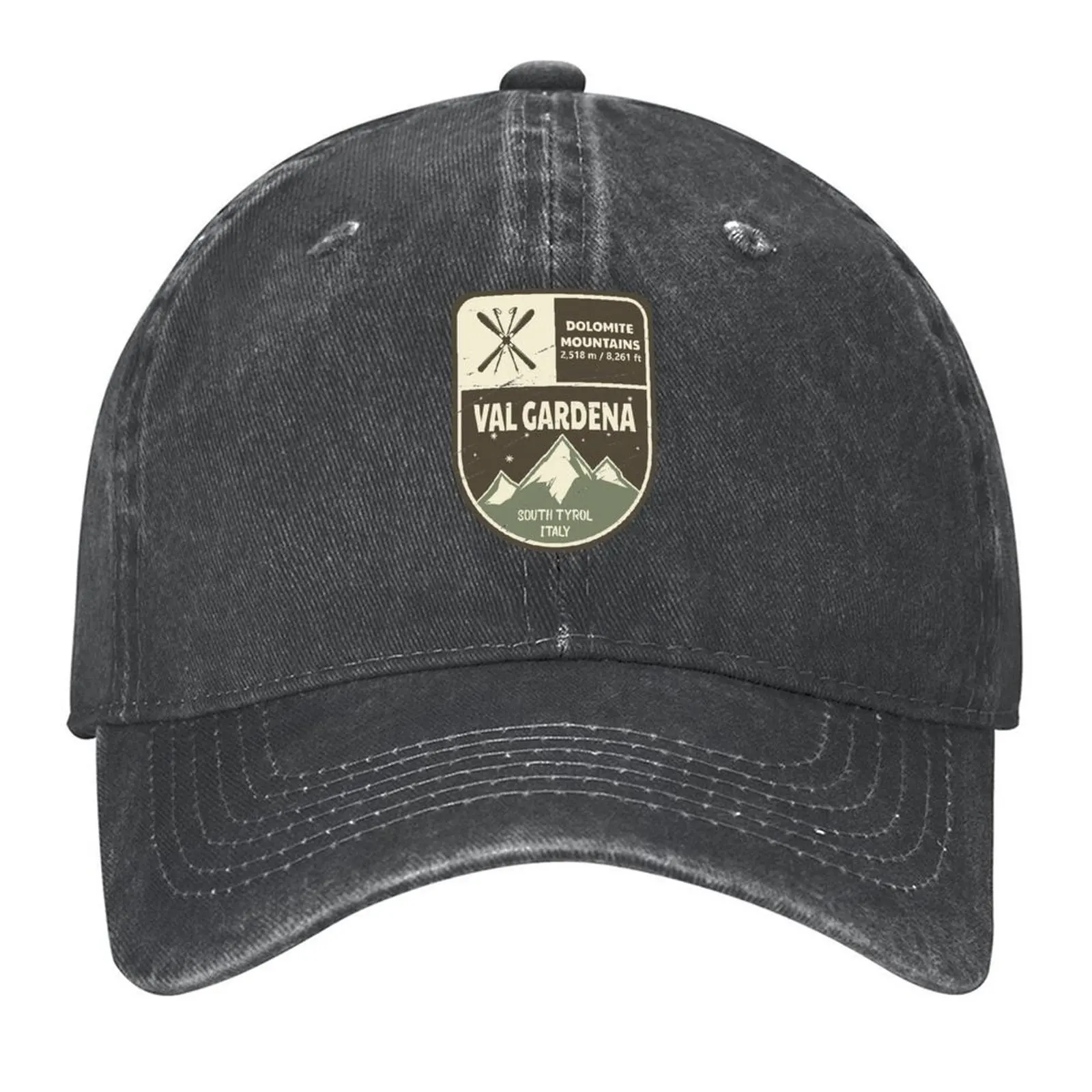 

Val Gardena Dolomite Mountains Italy Baseball Cap men's big size hat Brand Man cap |-F-| cute Caps Women Men's