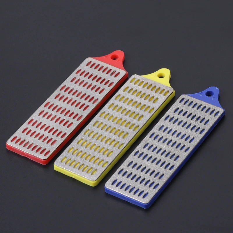 F92C 3 PCS RAIND ROALNENG WHETTONE SET Грубый средний мелкий заточка ножа Камень