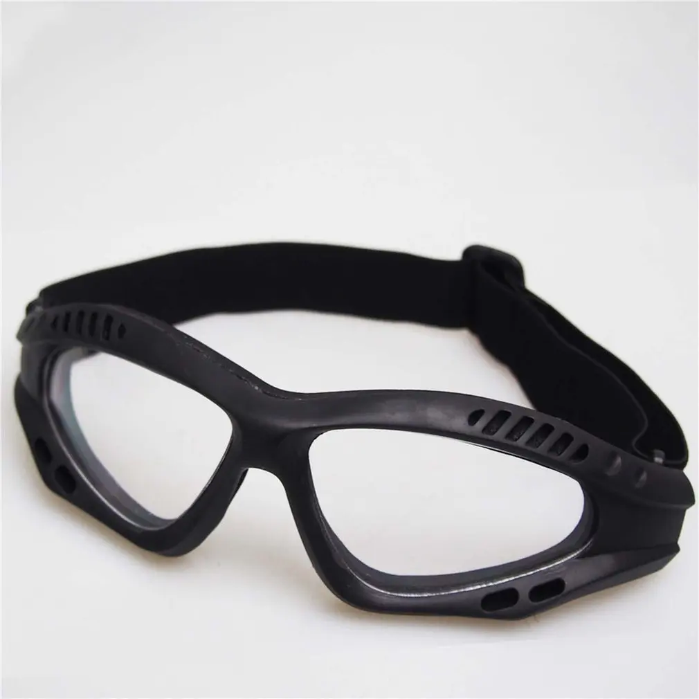 NEW Motorcycle Goggles Cycling Glasses Elastic CS Tactical Safety Goggles Windproof Anti-Dust Outdoor Sports Goggles