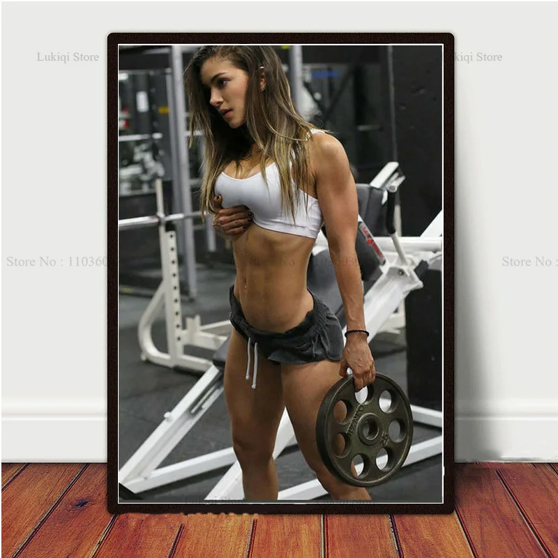 Bodybuilding Anllela Sagra Sexy Model Actress Star Gifts Poster Prints Canvas Painting Wall Art Picture Living Room Home Decor