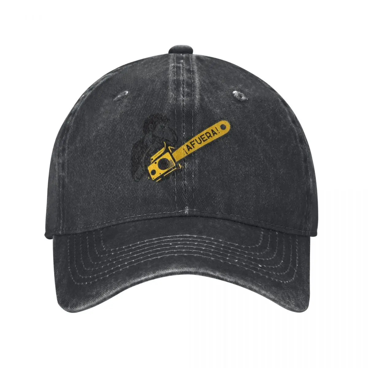 Perfil de Javier Milei con afuera! Gorra de béisbol con diseño de motosierra, divertida, nueva, con protección solar, para hombre y mujer, de marca de lujo