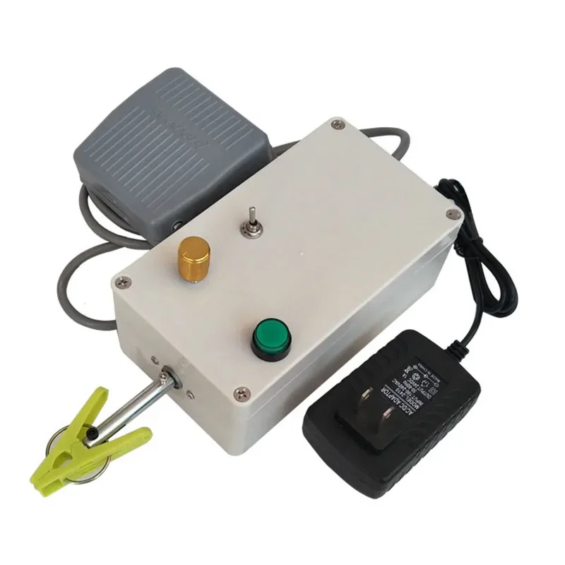 Máquina de torsión eléctrica, regulación de velocidad, auriculares trenzados, protector de cable, cepillo, divisor de alambre, máquina atacadadora de clip