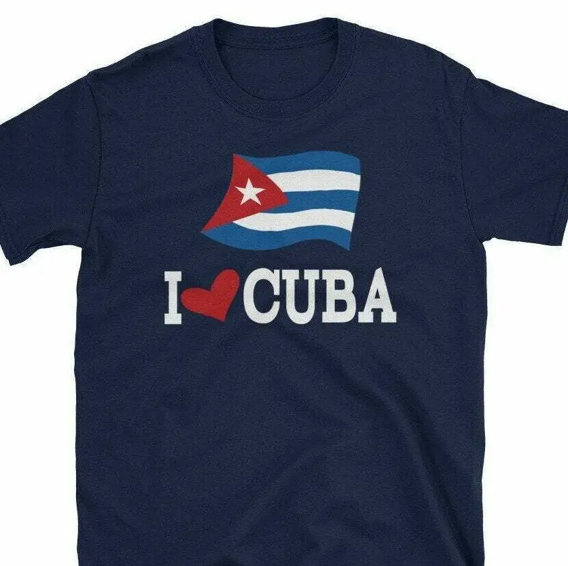 Cuban Shirt Cuban Flag I Love Cuba Shirt Unisex T-Shirt