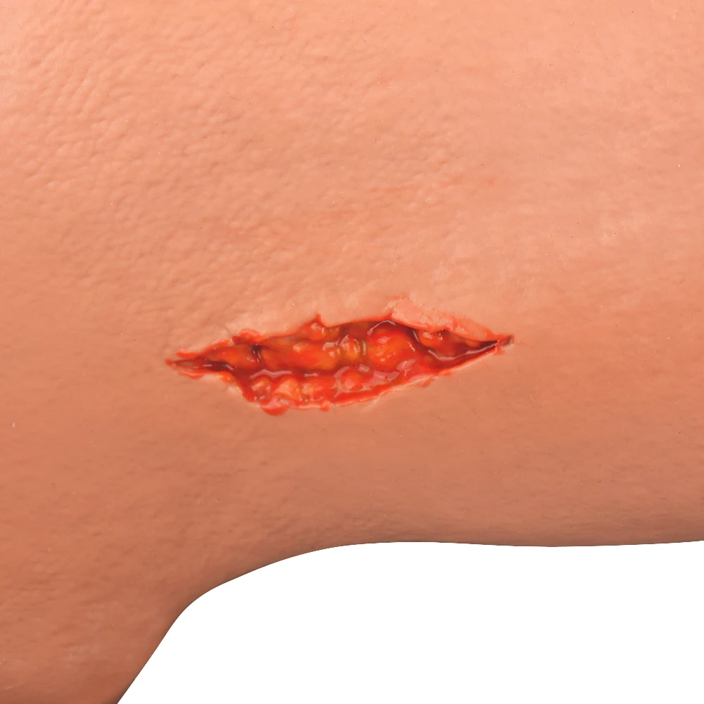 Wearable Right Arm Trauma Trainer for Bleeding Control