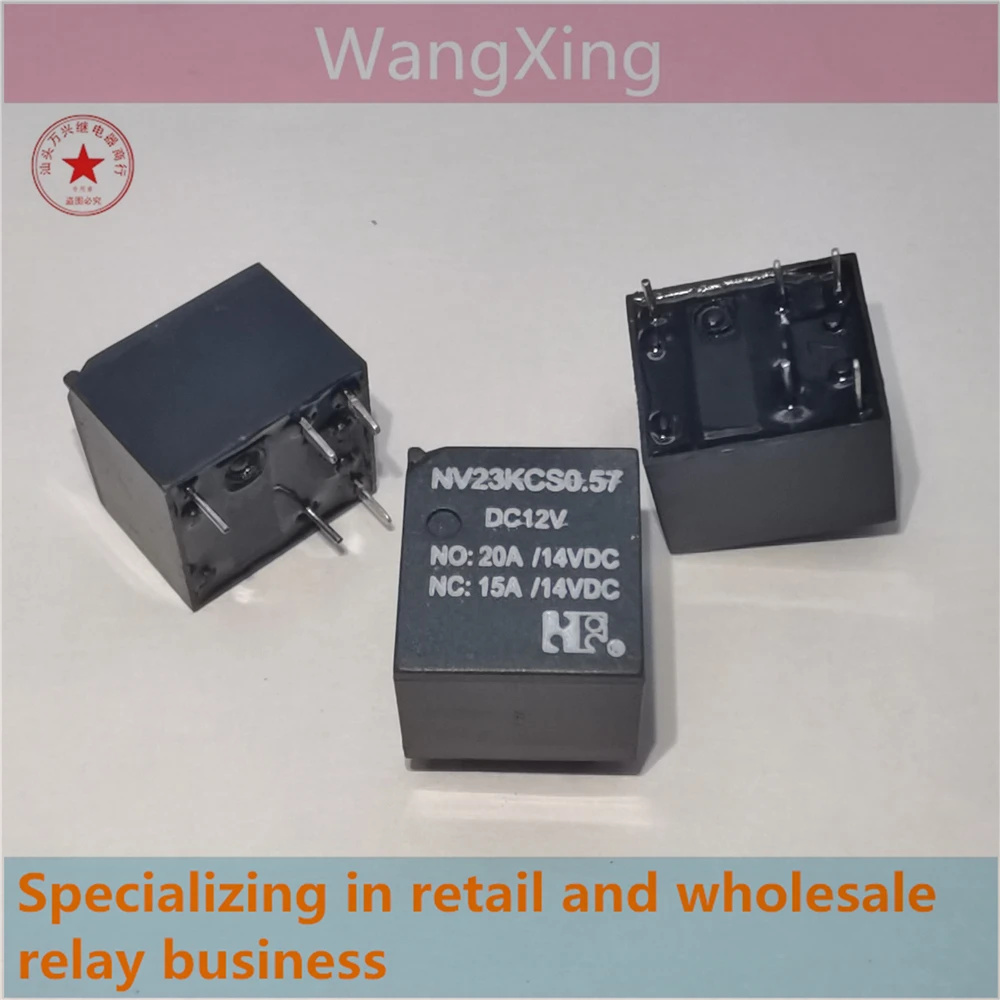 

NV23KCS0.55 NV23KCS0.57 DC12V Electromagnetic Power Automotive Relay 5 Pins