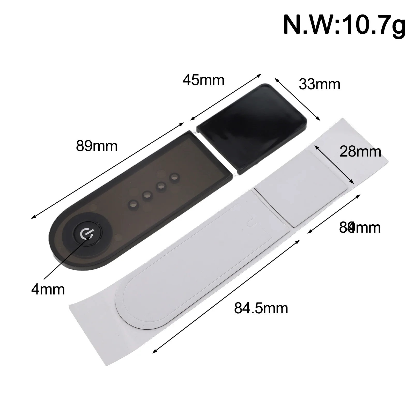 Electric Scooter Display Screen Panel ABS Dash-board Cover For Xiaomi For M365/PRO DashBoard Accessories