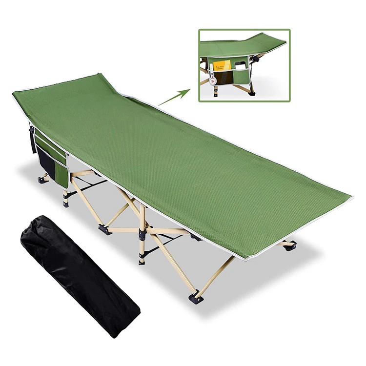 سرير أطفال خفيف الوزن بتصميم جديد قابل للتعديل للكبار، سرير تخييم خفيف الوزن قابل للطي، قماش حديث للمغامرة في الهواء الطلق #4