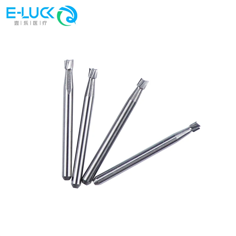 Dental Tungsten Carbide Burs Drill Polishing 1.6mm Round Head FG for High Speed Handpiece Dentistry