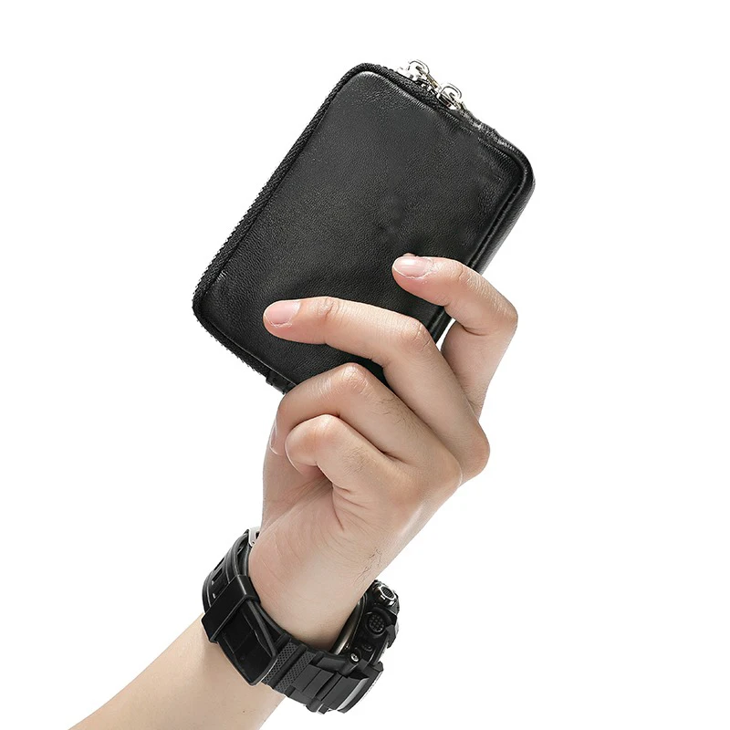 Japanese Youth Purse Handbags Fashion Men Genuine Leather Wallet Brand Small Bag Casual Student Male Handbags and Wallets