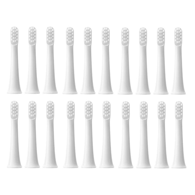 Têtes de brosse à dents électrique intelligente pour Xiaomi, pièce de rechange, 20 pièces, modèle ata jia T100 Mi