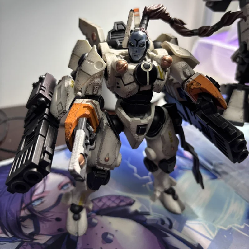 

In Stock Joytoy Dark Source 40k Tau Empire Shadow Sun Commander 1:18 Movable Soldier Model Toy Collectible Gift Series Ornaments