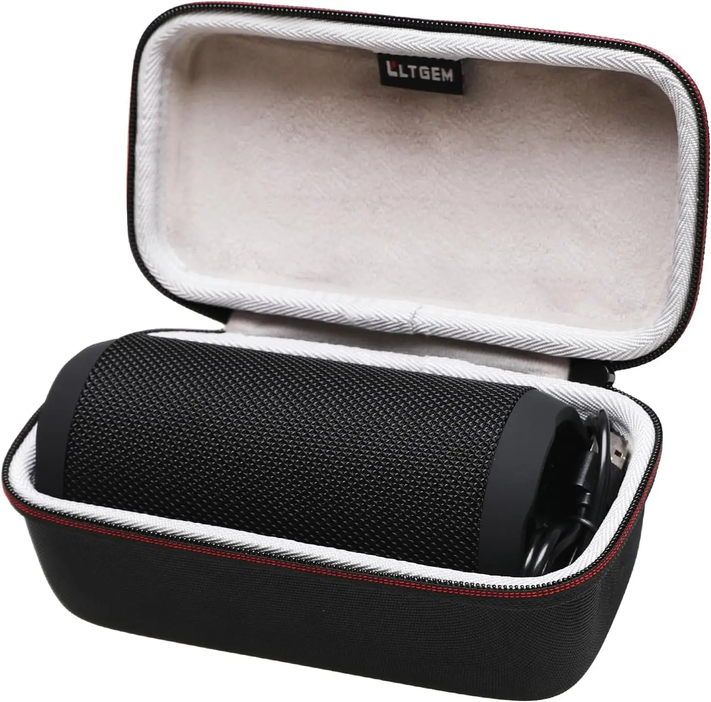 

LTGEM Case for JBL Flip 5 / EDUPLINK/Ortizan Waterproof Portable Bluetooth IPX7 Speaker, Hard Storage Travel Protective
