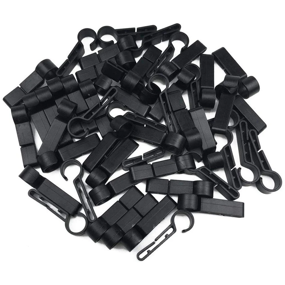 【Ship Within Helmet Clips For Head Light Lamp Hard Hat Light Clips,Hardhat Accessory,Easily Mount Hook For Helmet,Cap Strap 100