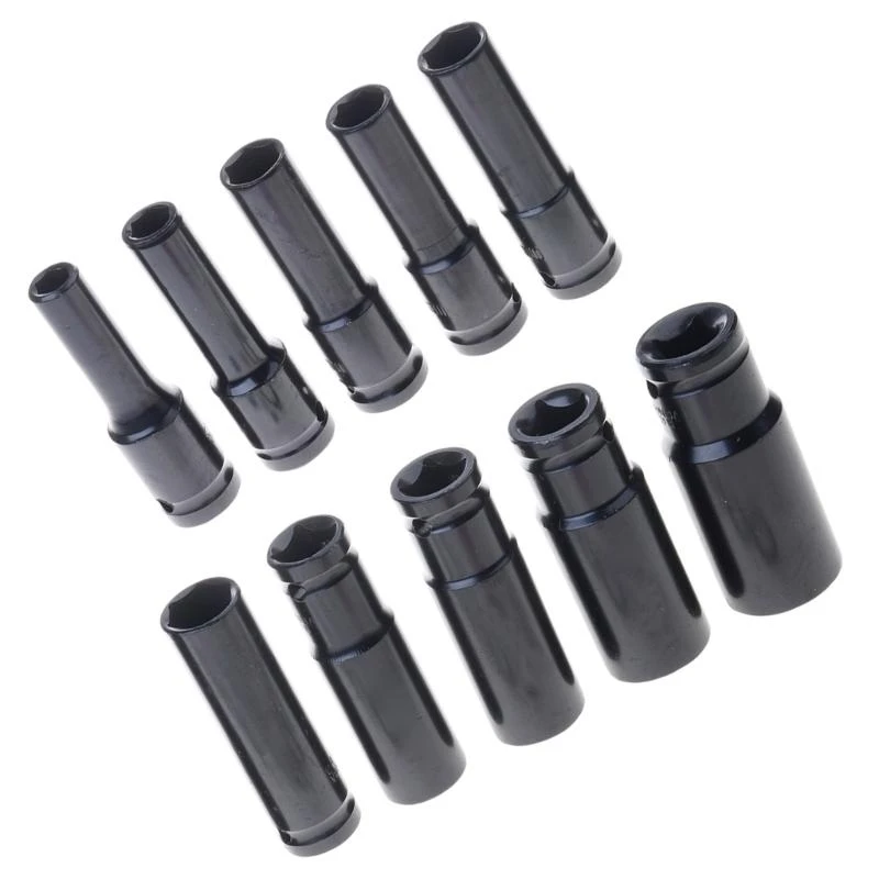 

A2BE 10/13 Piece 6Point Socket Set 1/2" Drive Impact Socket for Precise Screw Fitting Automotive and Mechanical Applications
