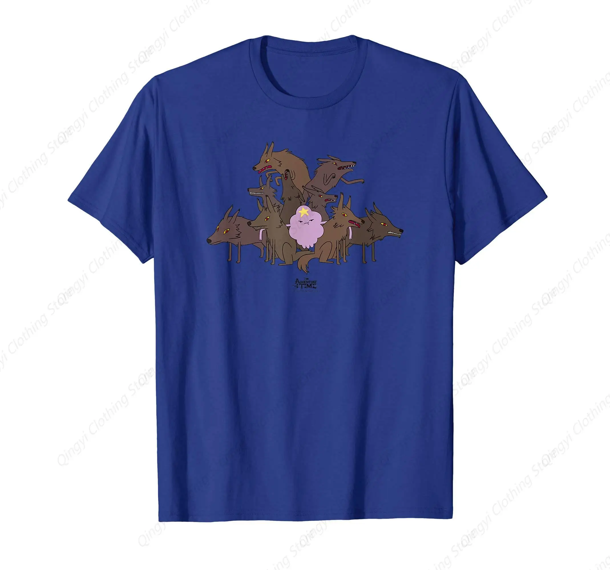 Adventure Time Lumpy Space Princess & Wolves T-Shirt