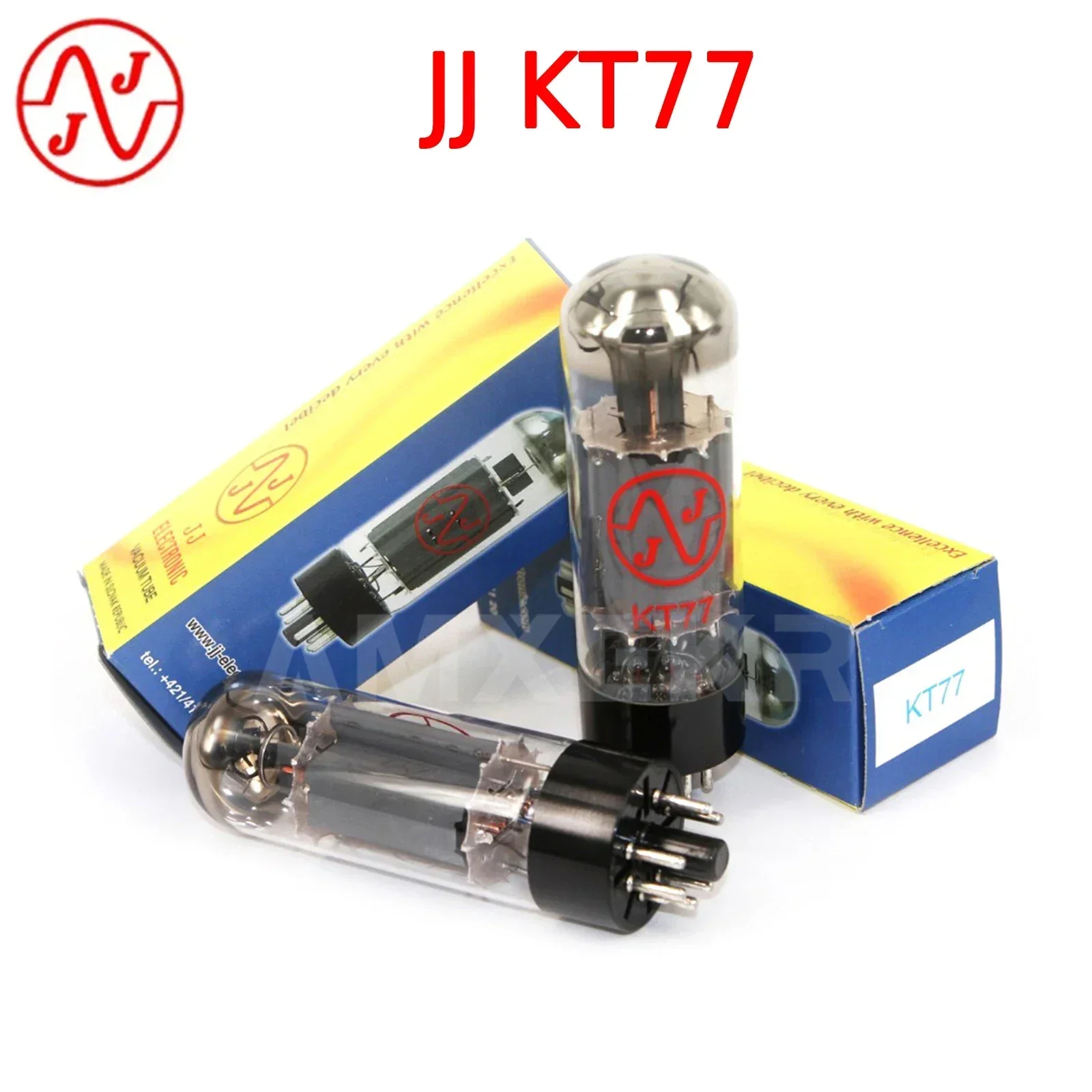 JJ KT77 Vacuum Tube HIFI Audio Valve Replace KT66 EL34 6CA7 Electronic Tube Amplifier DIY Kit Factory Match Quad