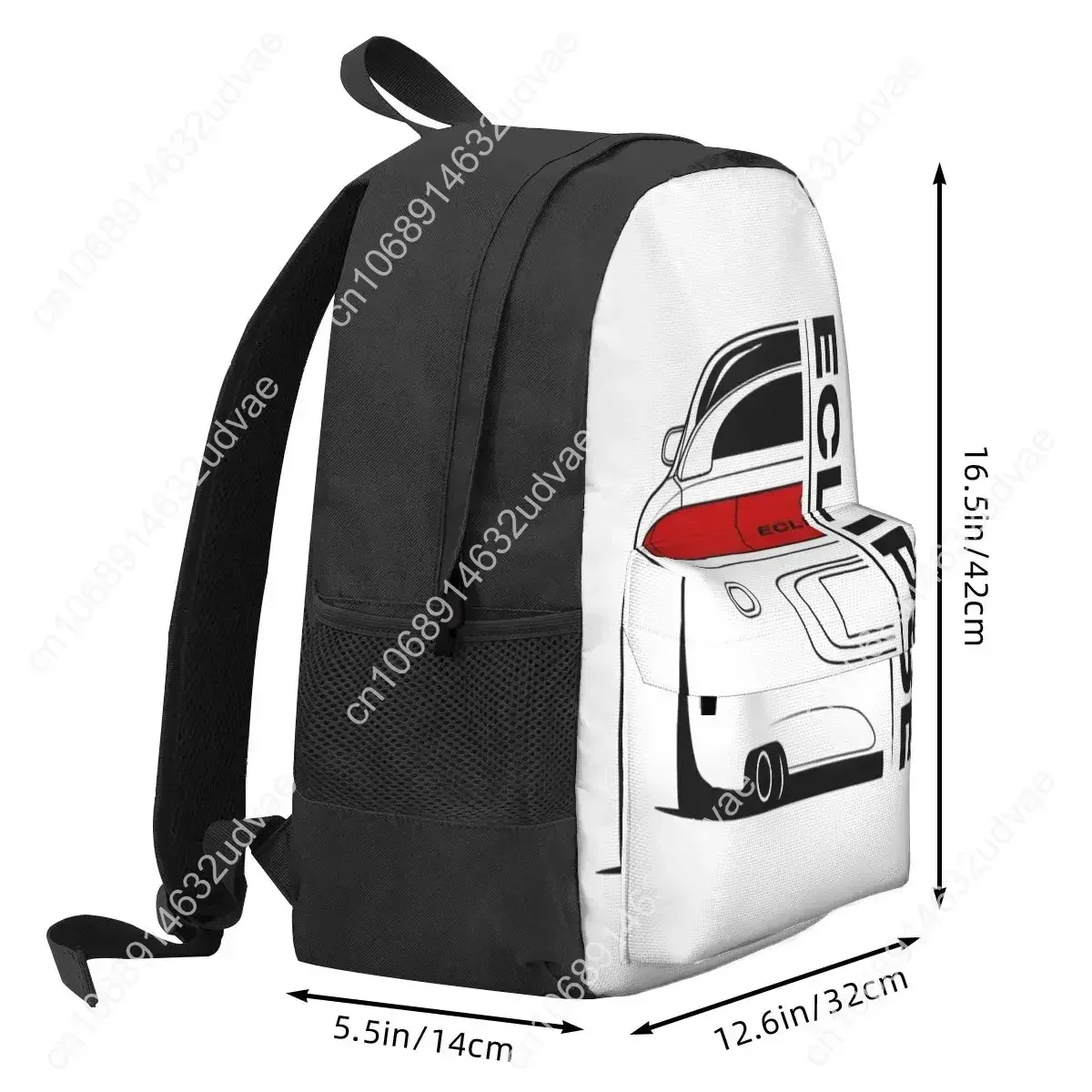 Eclipse 2G DSM Red (6) Backpacks Bookbag Students School Bags Cartoon Travel Rucksack Shoulder Bag Large Capacity