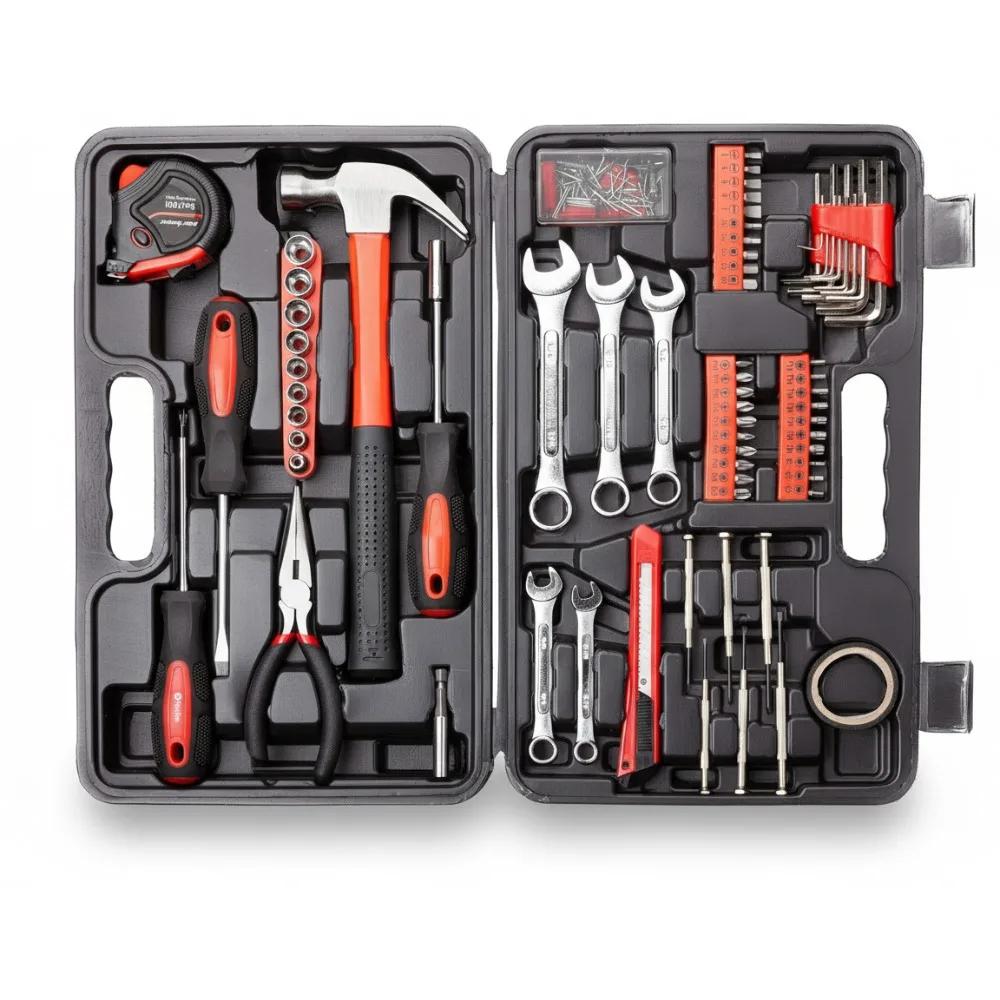 

148-Piece Professional Tool Kit for Car & Home DIY Repairs - Durable & Complete Set