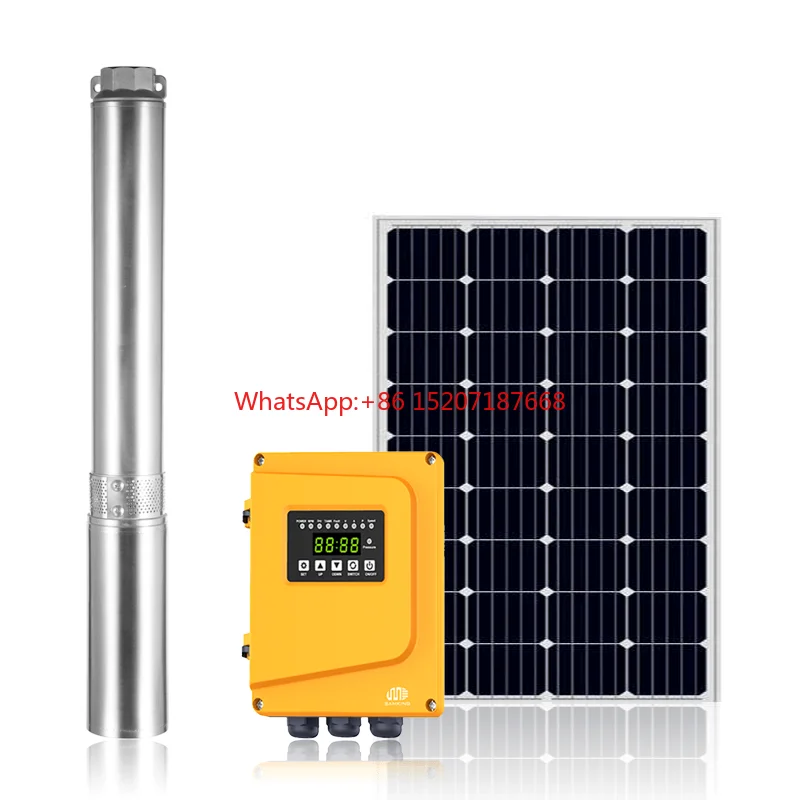 Special Offer 10% OFF DC 0.3HP 300W DC power Solar Water Pump for farm Irrigation Submersible pump