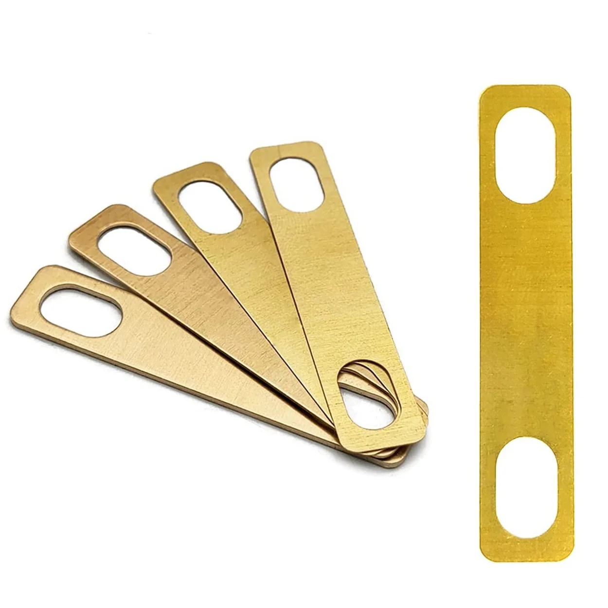 8Pcs Guitar Neck Shims Brass Shims Set Connection Neck Plate Bolt-on Neck Repair Luthier Tool Guitar Accessories dropshipping