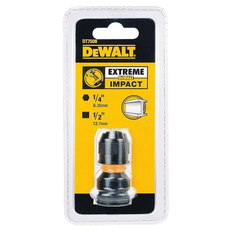 DEWALT DT7508-QZ Impact Adapter 1/4“ Hexagonal to 1/2\