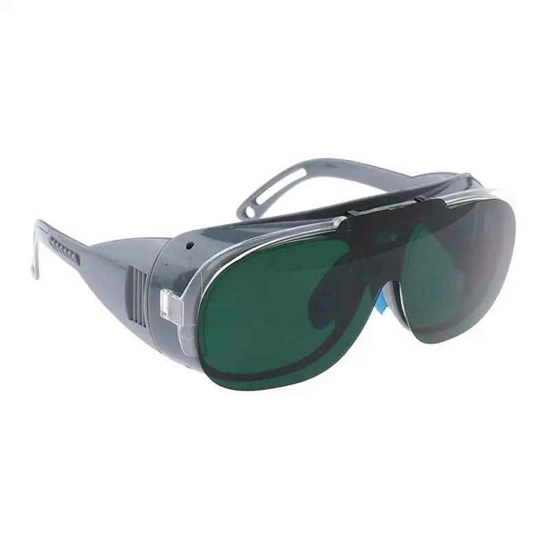 용접용 안경 용접 안전 보호 고글 랩 어라운드 안경 아크 렌즈 눈 보호 눈부심 방지