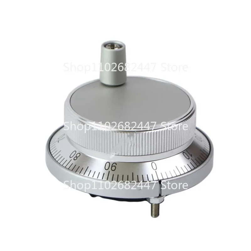 

Handwheel CNC Pulser 60/80mm 5V/12v/24v 4/6Pins Pulse 25/100 Manual Pulse Generator Hand Wheel Machine Rotary Encoder