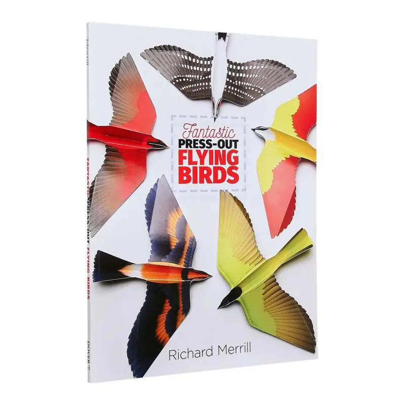 

Fantastic PressOut Flying Birds Richard Merrill Dover Publications 9780486808444 Книга