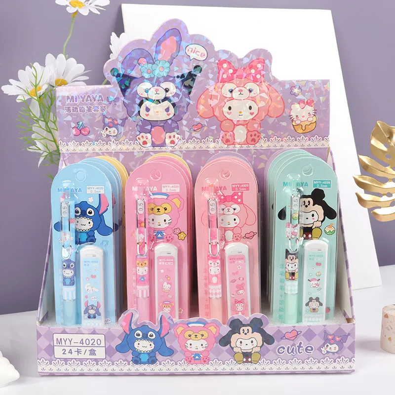 

Kuromi Hello Kitty machanical pencils 0.5mm kawali stationary school supplies cute korean stationery lapices novedosos
