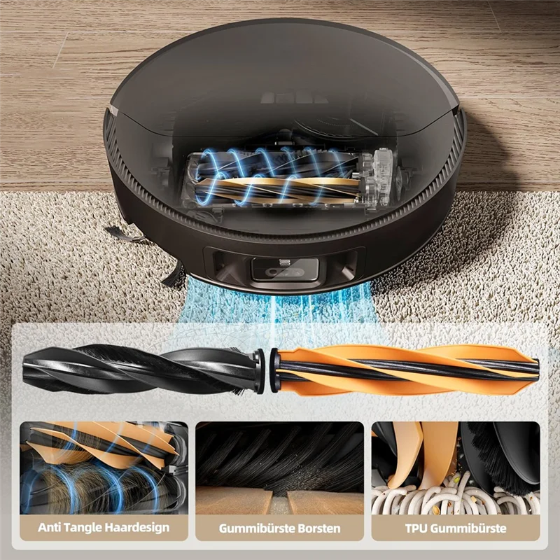 Peças de reposição para robô dreame x50s/l50/l40s pro ultra varrendo-escova lateral principal, pano de esfregão, acessórios de filtro de saco de pó