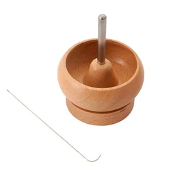 A Variety of Wooden Beaded Bowls DIY Handmade Cross Border Weaving Rice Bead Tool Detachable Embroidery Beading Machine Set