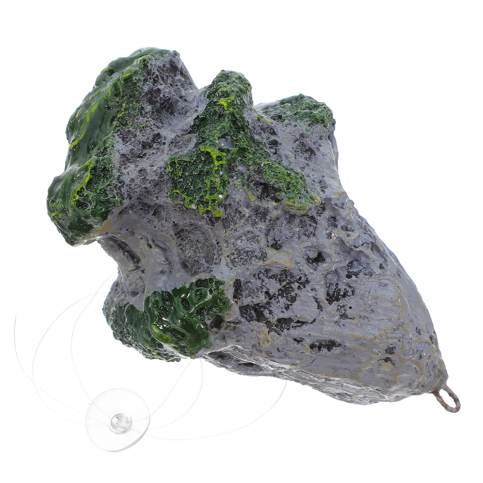 

Floating Stone Aquarium Decoration Realistic Wear-Resistant Fish Tank Landscaping Ornament Aquatic Pet Breeding Hideout Aquarium