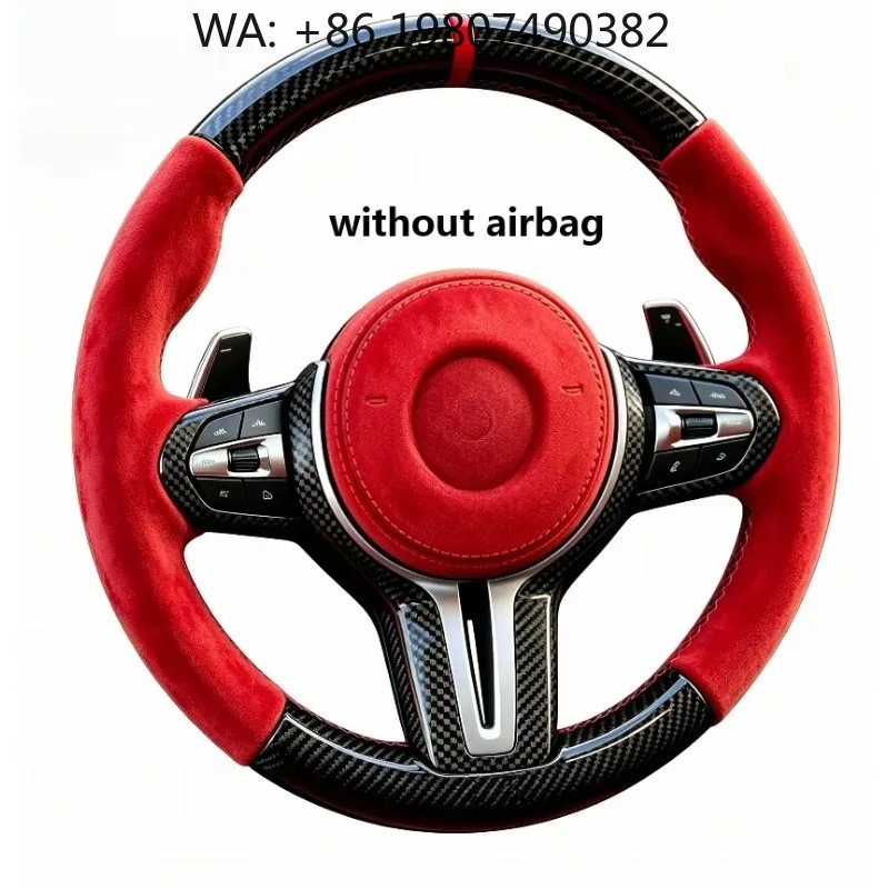 

Mixed Material Leather Sport Steering Wheel Hot Custom Modified Upgrade Premium Interior Refit Accessories