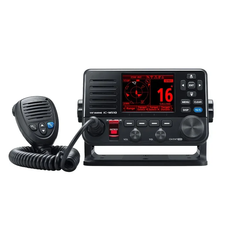 IC-M510 Radio walkie talkie CCS VHF MARINE TRANSCEIVER Class-D DSC VHF Marine Radio with WLAN Function