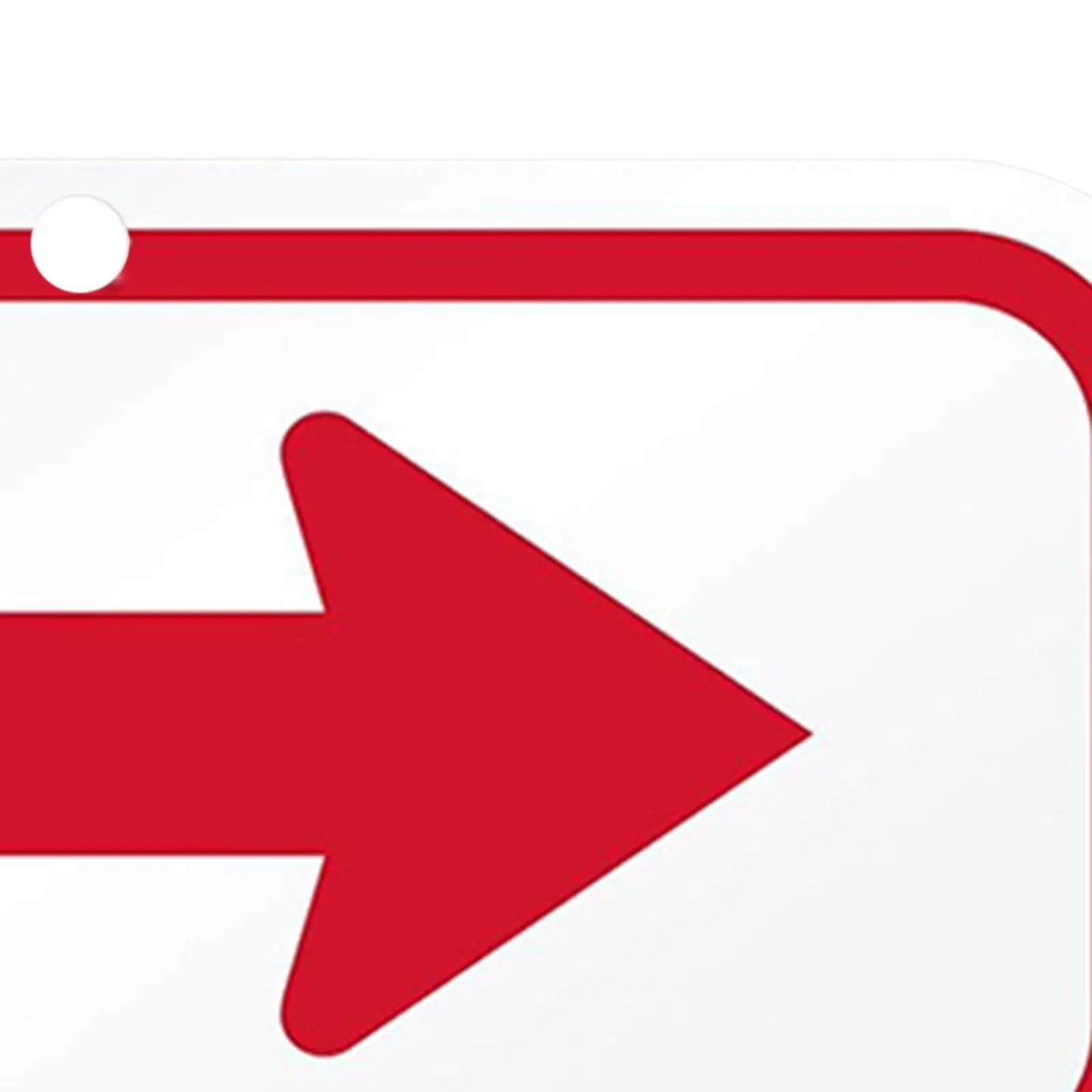 Sinal reflexivo direção seta gráfico sinal de trânsito à prova de intempéries sinal de seta