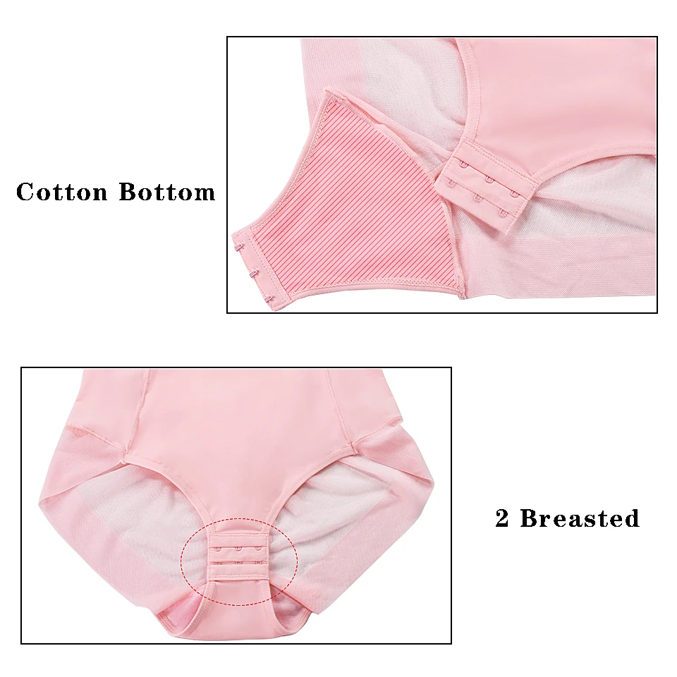 Weißer Bügel-Bodysuit für Damen, formgebend, dehnbar, einfarbig, seidig, Unterwäsche, Bodysuits, Shapewear – Detail 19