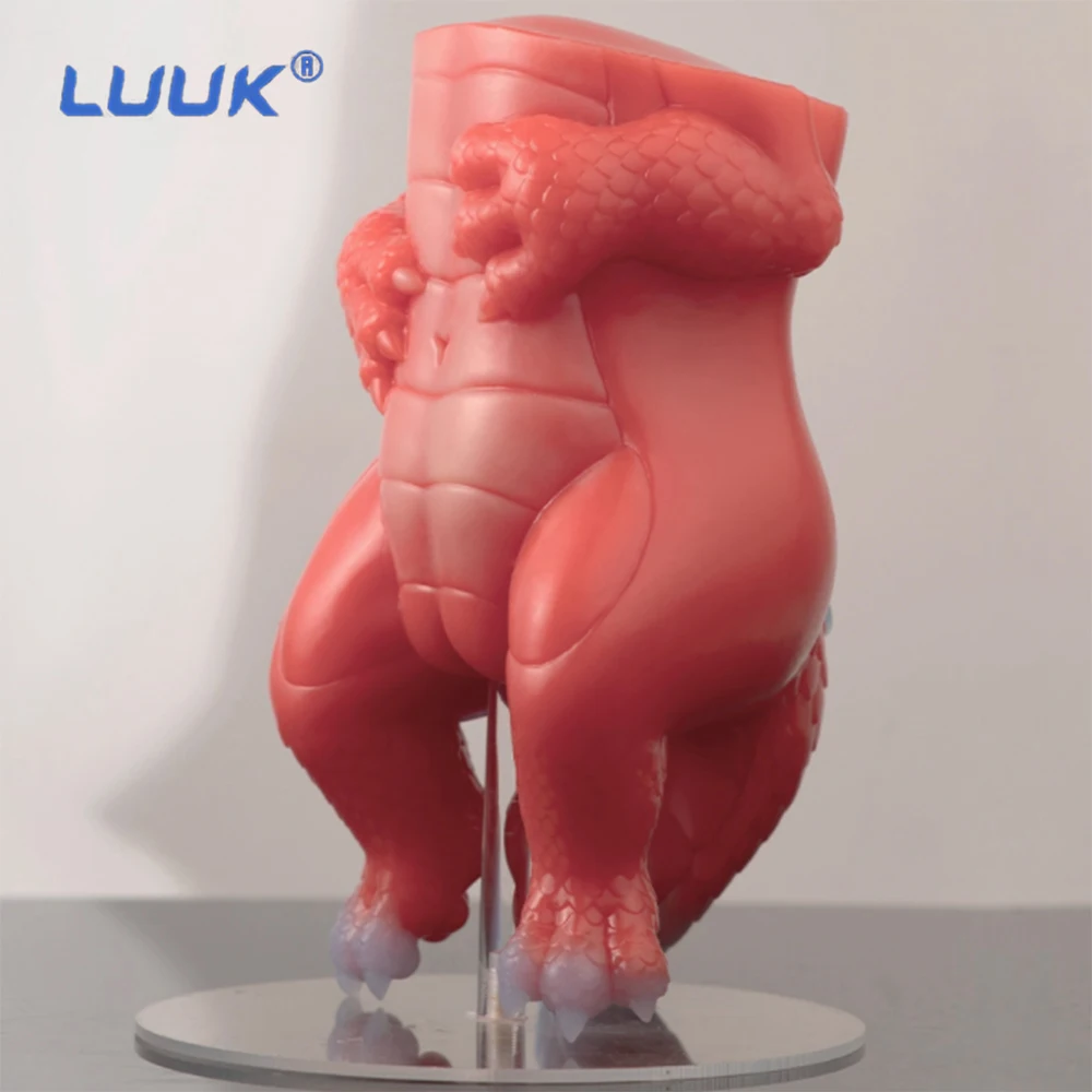 LUUK الخيال التنين بعقب سيليكون ذكر الاستمناء الحمار الكبير جيب الضارب Onahole لعبة الجنس للرجال القضيب محفز مثير مخزن