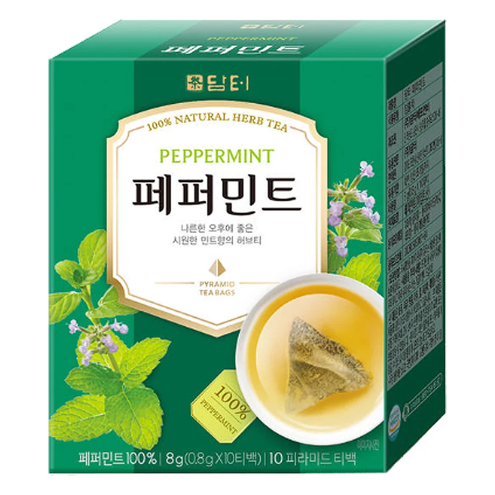 담터 페퍼민트 허브차 10T