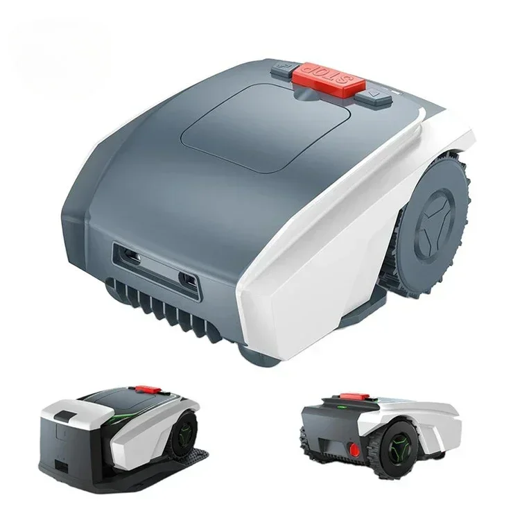 

China electric automatic cordless robot weeder robotic lawn mover robot tondeuse grass cutter for garden