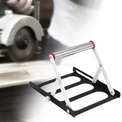 Cutting Material Support Frame Height Adjustable Workshop Tool Accessories Reinforced Base Efficient Portable Miter Saw Stand