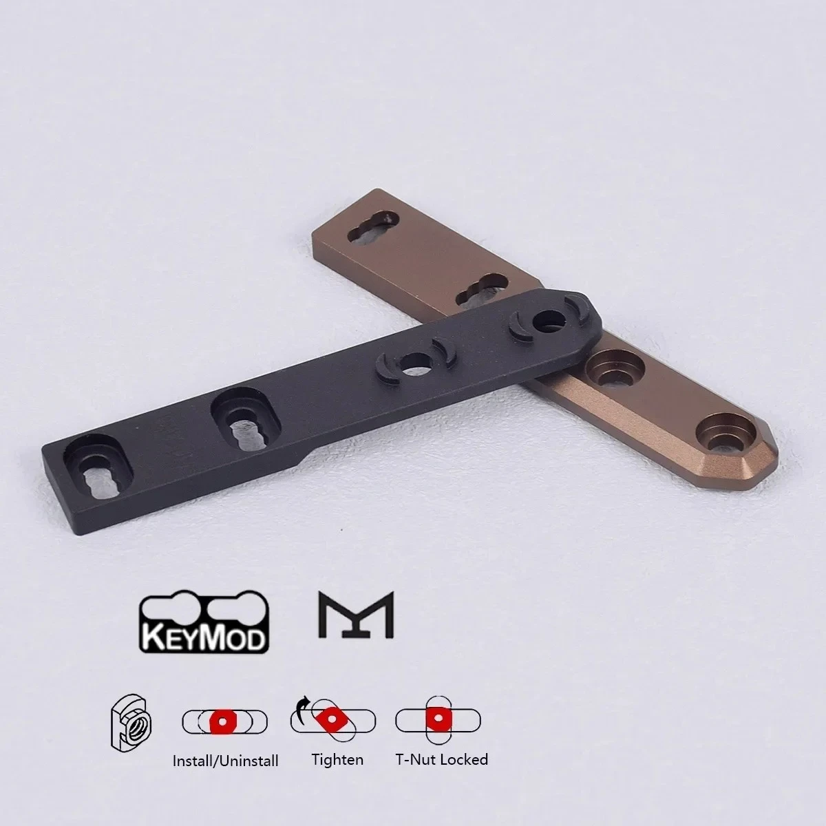 Tactical ARIS Series Surefire M300 M600 Offset Scout Mount Fit 20mm Ml-k Keymod SMR Rail Base for M600B M951 M620 Flashlight