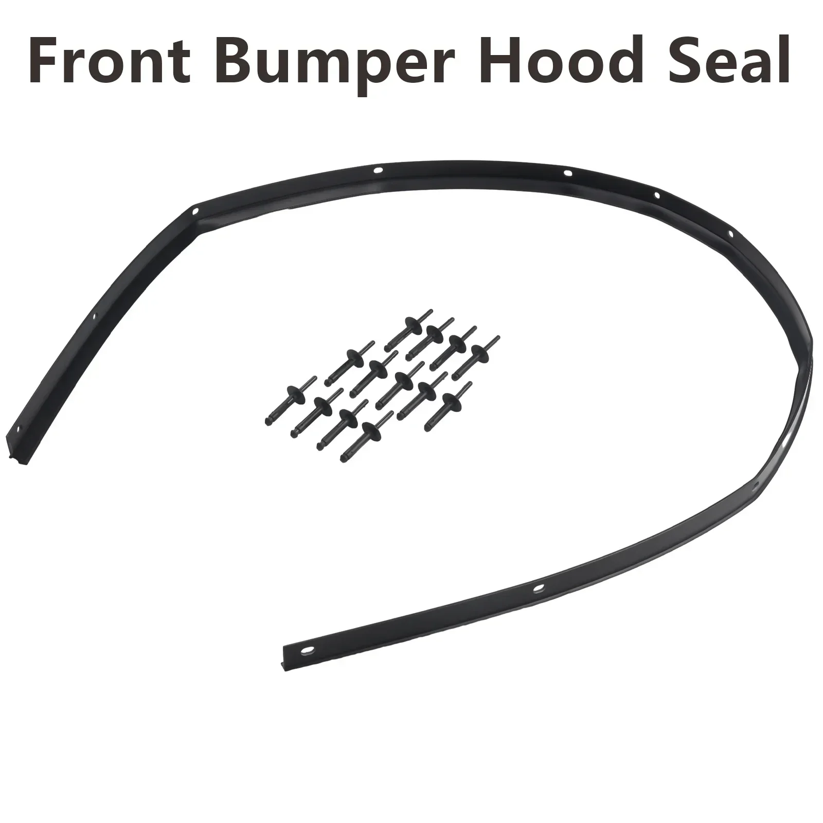 

Front End Hood Bumper Seal for Dodge For Challenger 2008 to 2022 68051392AB Keeps Debris and Water Out of Engine Compartment