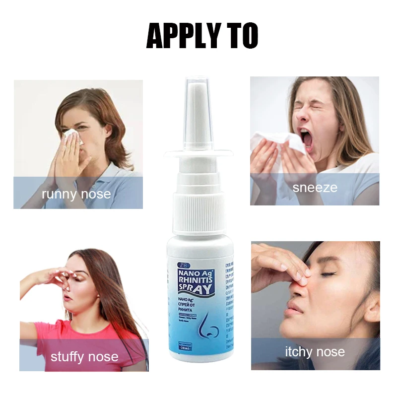 Propolis Extract Nasal Spray Chronic Rhinitis Sinusitis Drop Chinese Traditional Medical Herb Spray Rhinitis Treatment Nose Care