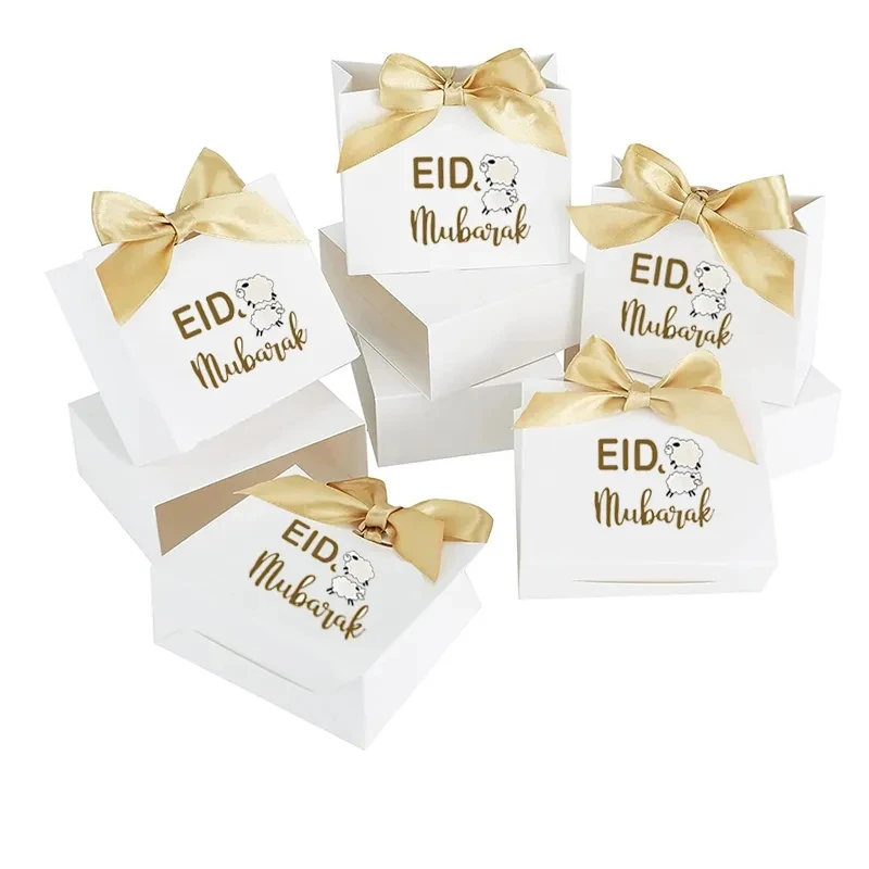 5pcs sheep Eid Mubarak Chocolate Boxes happy Eid Al-Adha Al Adha Ul-Adha Muslim Islamic Ramadan Kareem Iftar decoration gift